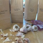 bags of garlic cloves